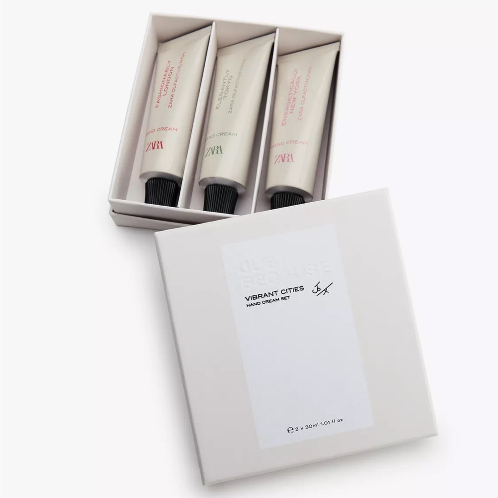 Zara Just Because vibrant cities Hand Cream Set